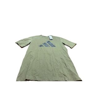 Adidas NWT Men’s Green Camo Short Sleeve Shirt! Small